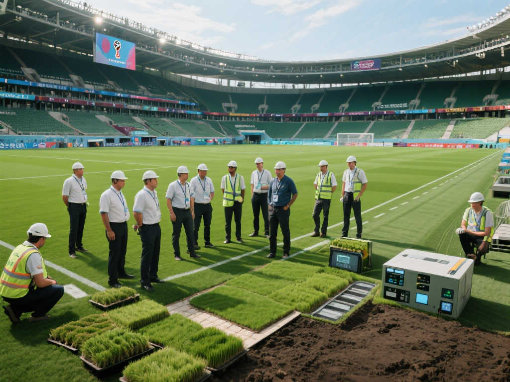 世界杯决赛场地升级完成，草坪技术领先全球